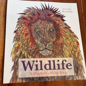 New George Wooldridge wildlife a mindful coloring book for adults or teens